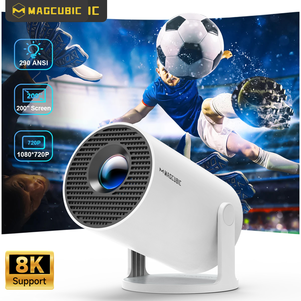 Home Cinema Entertainment - Magcubic 8K Android 14 HY300 PRO