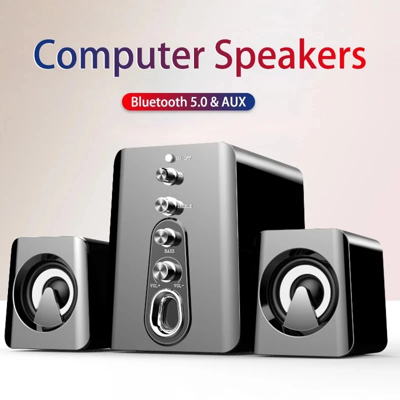 Home Cinema With Wireless Rear Speakers - Computer Speakers Home Theater System PC