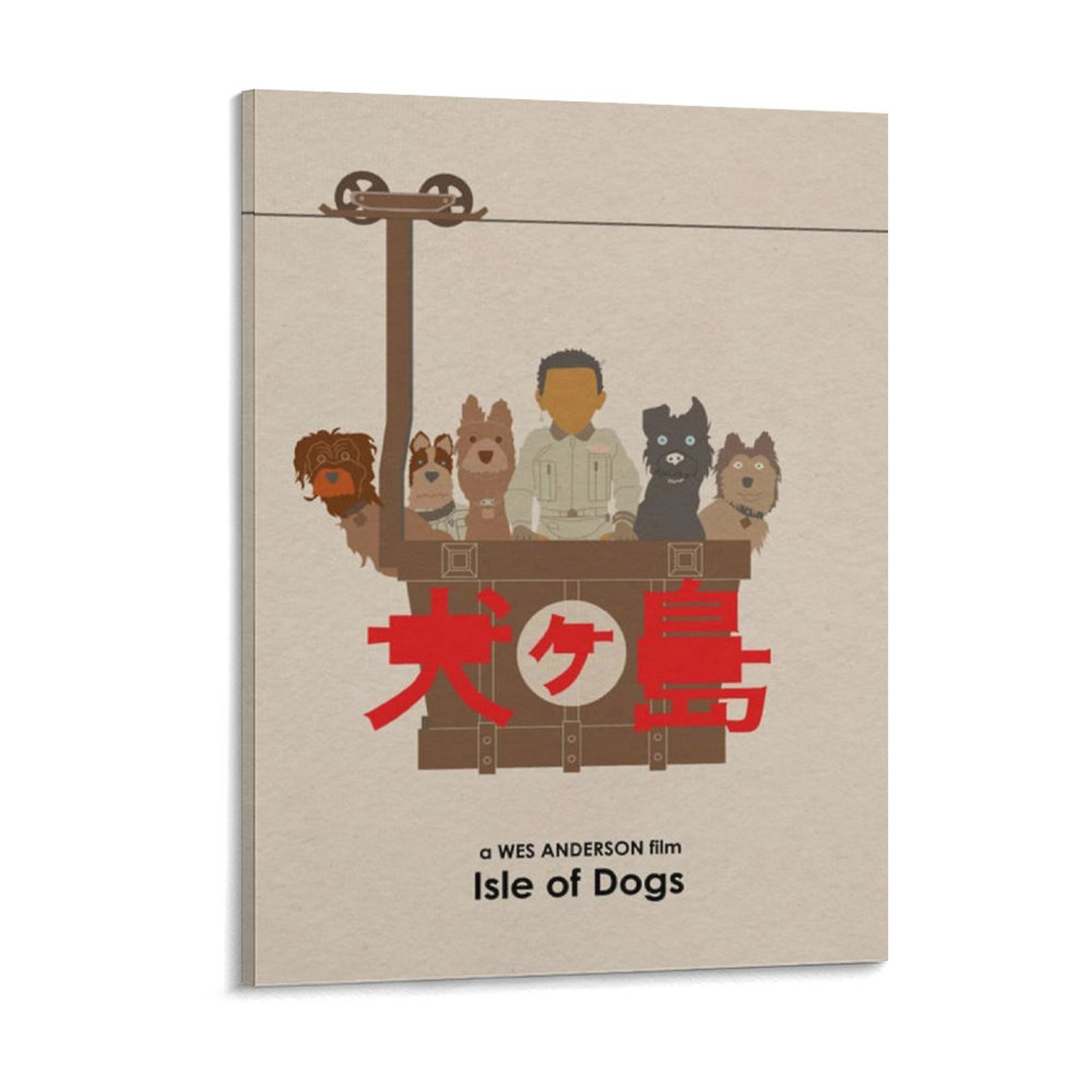 Wes Anderson Isle Of Dogs Movi - огляд і ціна Home Cinema Wall