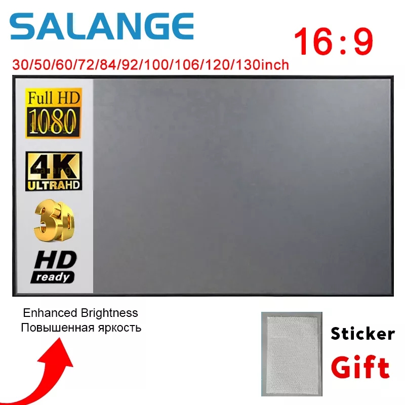 Salange Projector Screen,60 10 - огляд і ціна Home Cinema Blanc