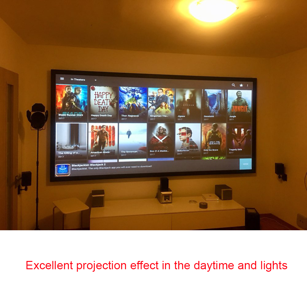 Salange Projector Screen,60 10 - огляд і ціна Home Cinema Blanc