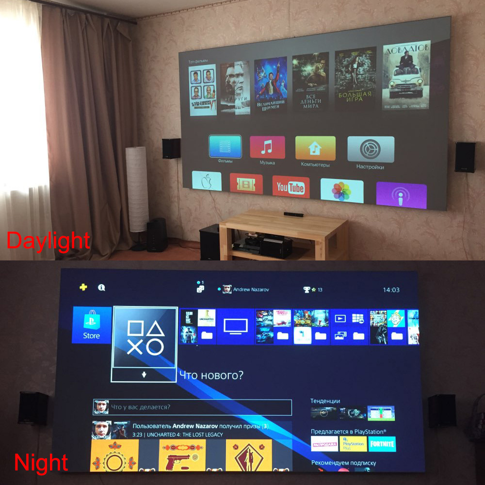 Salange Projector Screen,60 10 - огляд і ціна Home Cinema Blanc