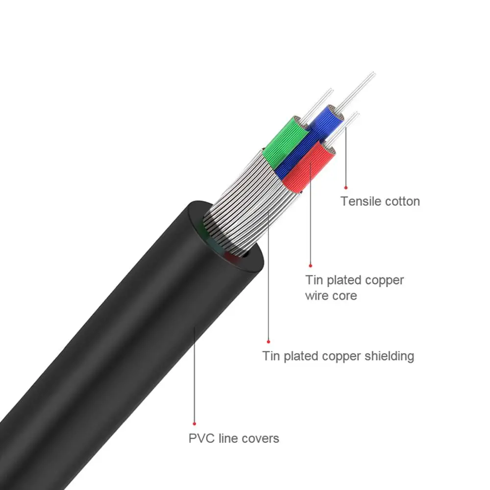 QGeeM RCA Cable 2RCA to 3.5 Au - огляд і ціна Home Cinema Subwoofer