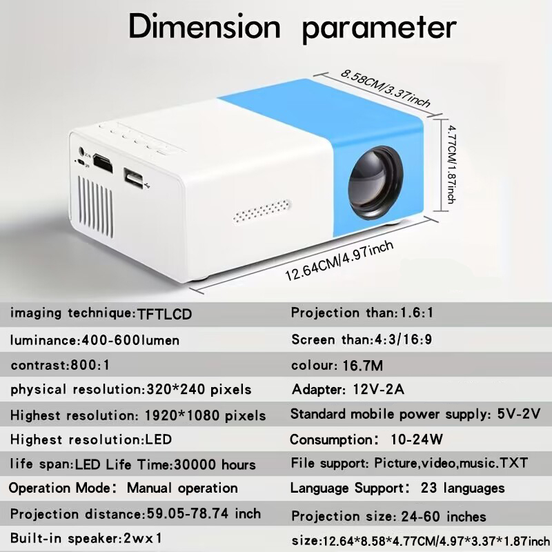 ultra high definition projecto - огляд і ціна Home Cinema Mini