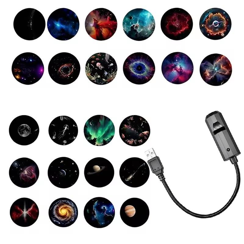 (BF06)Romantic Rotatable Galax - огляд і ціна Home Cinema Led Projector