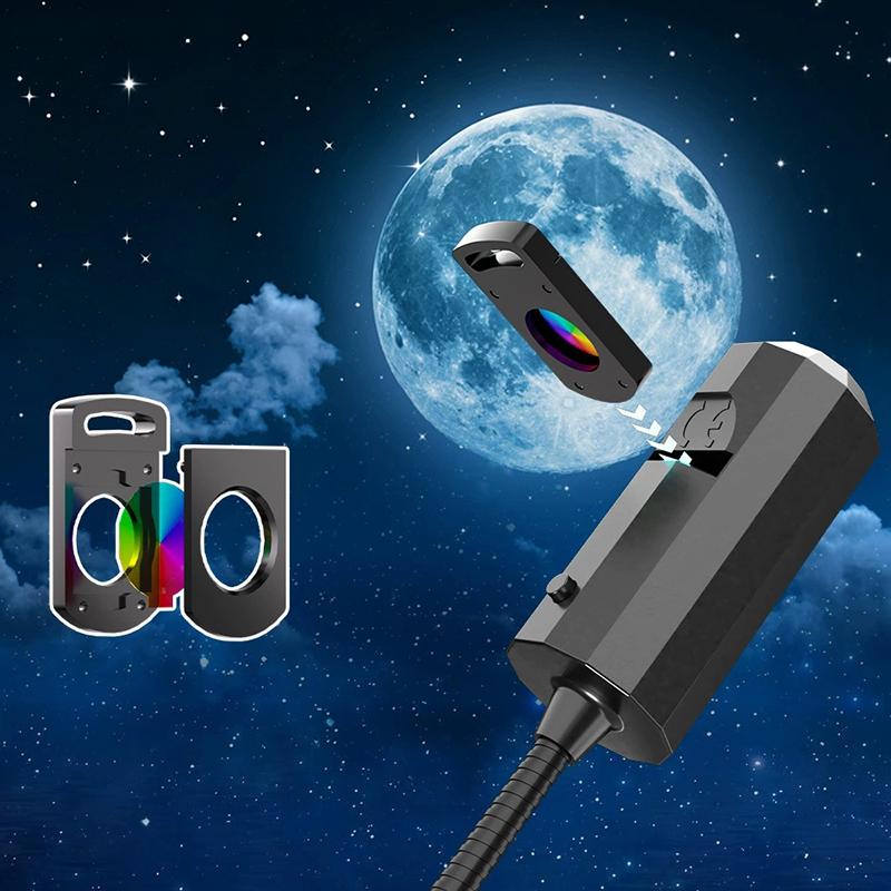 (BF06)Romantic Rotatable Galax - огляд і ціна Home Cinema Led Projector