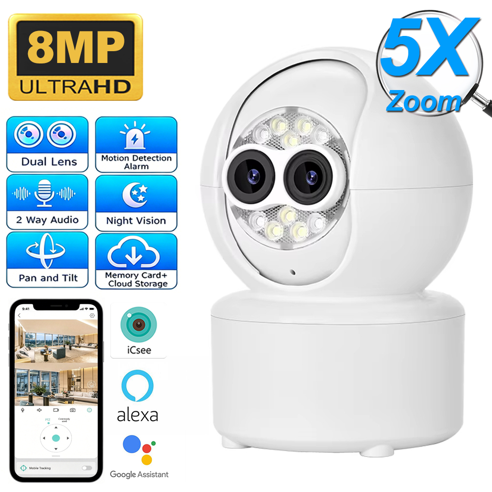 ICsee Dual-Lens 4MP Security C - огляд і ціна Home Cinema Sony
