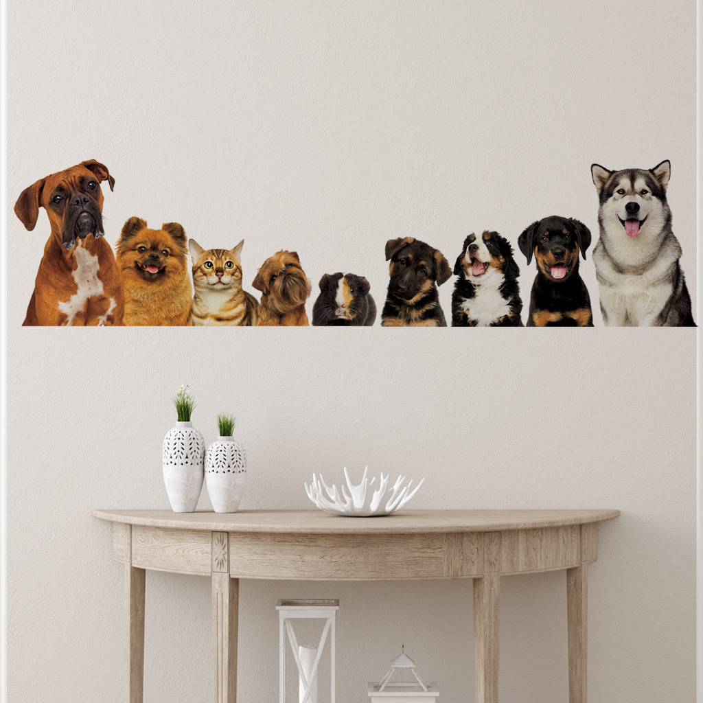 C30# 9 Cute Cats And Dogs Wall - огляд і ціна Home Cinema Wall
