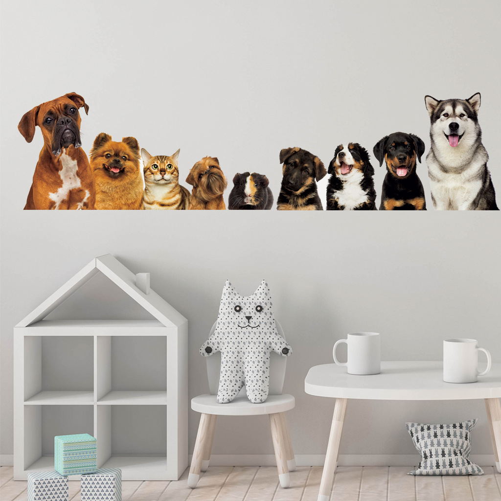 C30# 9 Cute Cats And Dogs Wall - огляд і ціна Home Cinema Wall