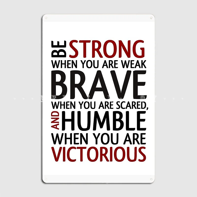 Motivational Quote Metal Sign  - огляд і ціна Home Cinema Quotes