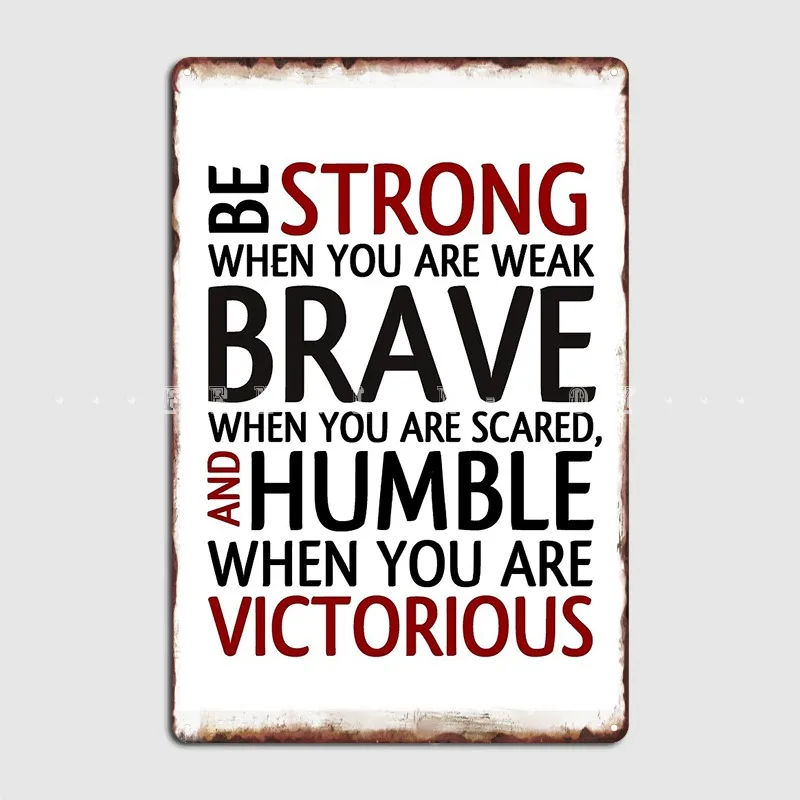 Motivational Quote Metal Sign  - огляд і ціна Home Cinema Quotes