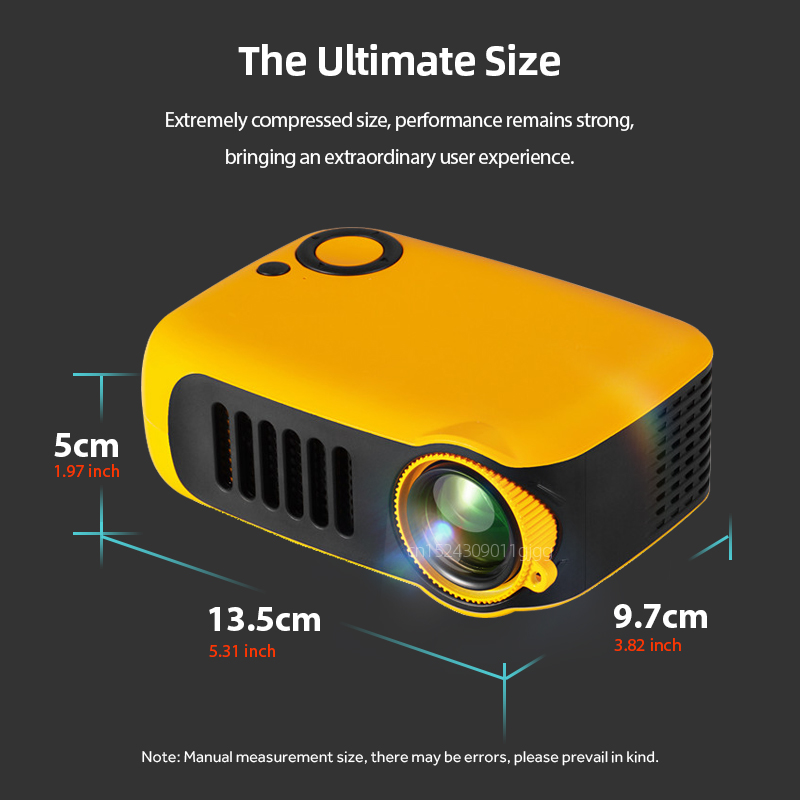 A2000 Mini Projector Portable  - огляд і ціна Home Cinema Mini