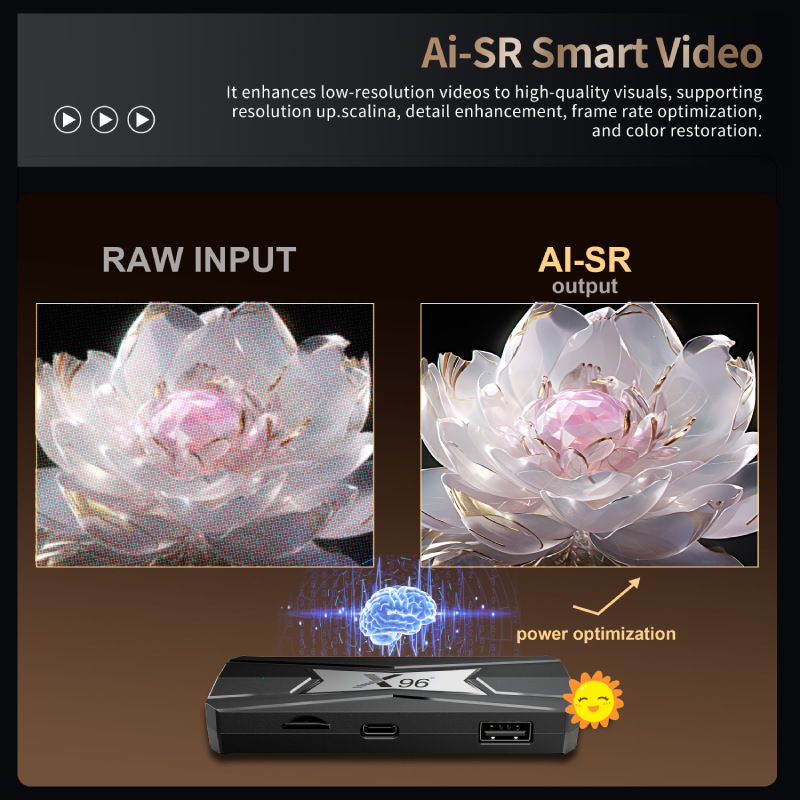 X96 NEO TV Stick Amlogic S905X - огляд і ціна Home Cinema Dolby Atmos