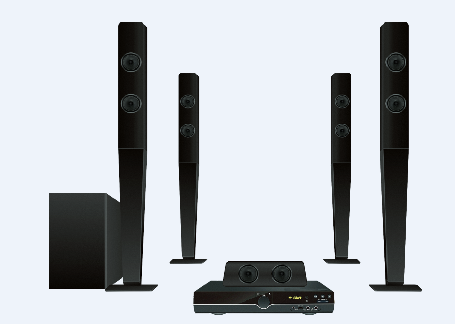 2025 Newest 5.1ch Speakers Hom - огляд і ціна Home Cinema With Wireless Rear Speakers