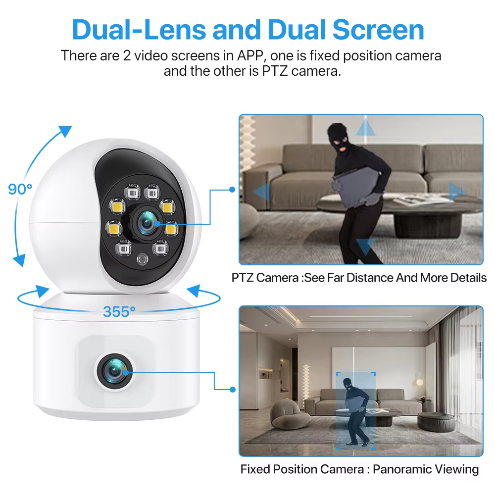 6MP ICSEE WiFi IP Camera Dual  - огляд і ціна Home Cinema Sony