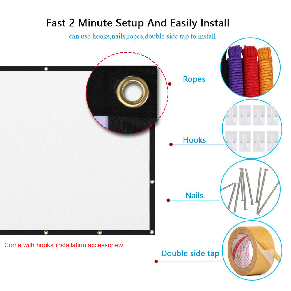 Salange Projection Screen Port - огляд і ціна Home Cinema Blanc
