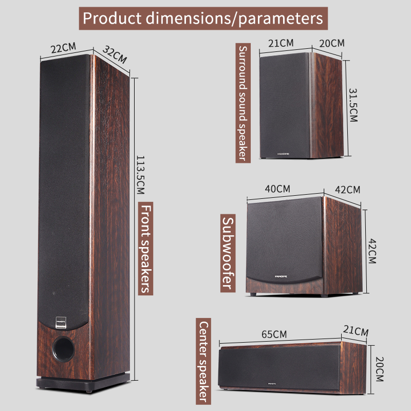 7.1  Floor-standing Home Theat - огляд і ціна Home Cinema With Wireless Rear Speakers
