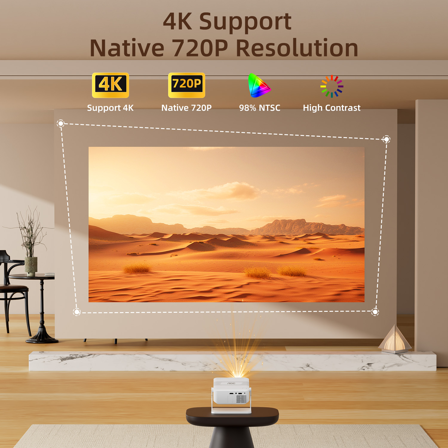AOC HA109-PRO Portable Project - огляд і ціна Home Cinema Entertainment