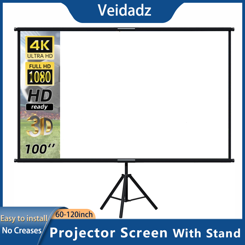 VEIDADZ Projector Screen With  - огляд і ціна Home Cinema Blanc
