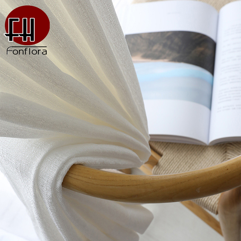 Fonflora Modern Solid White Th - огляд і ціна Blackout Curtain Thick