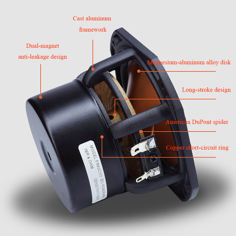 FR40 Lossless HIFI Passive Spe - огляд і ціна Home Cinema Subwoofer