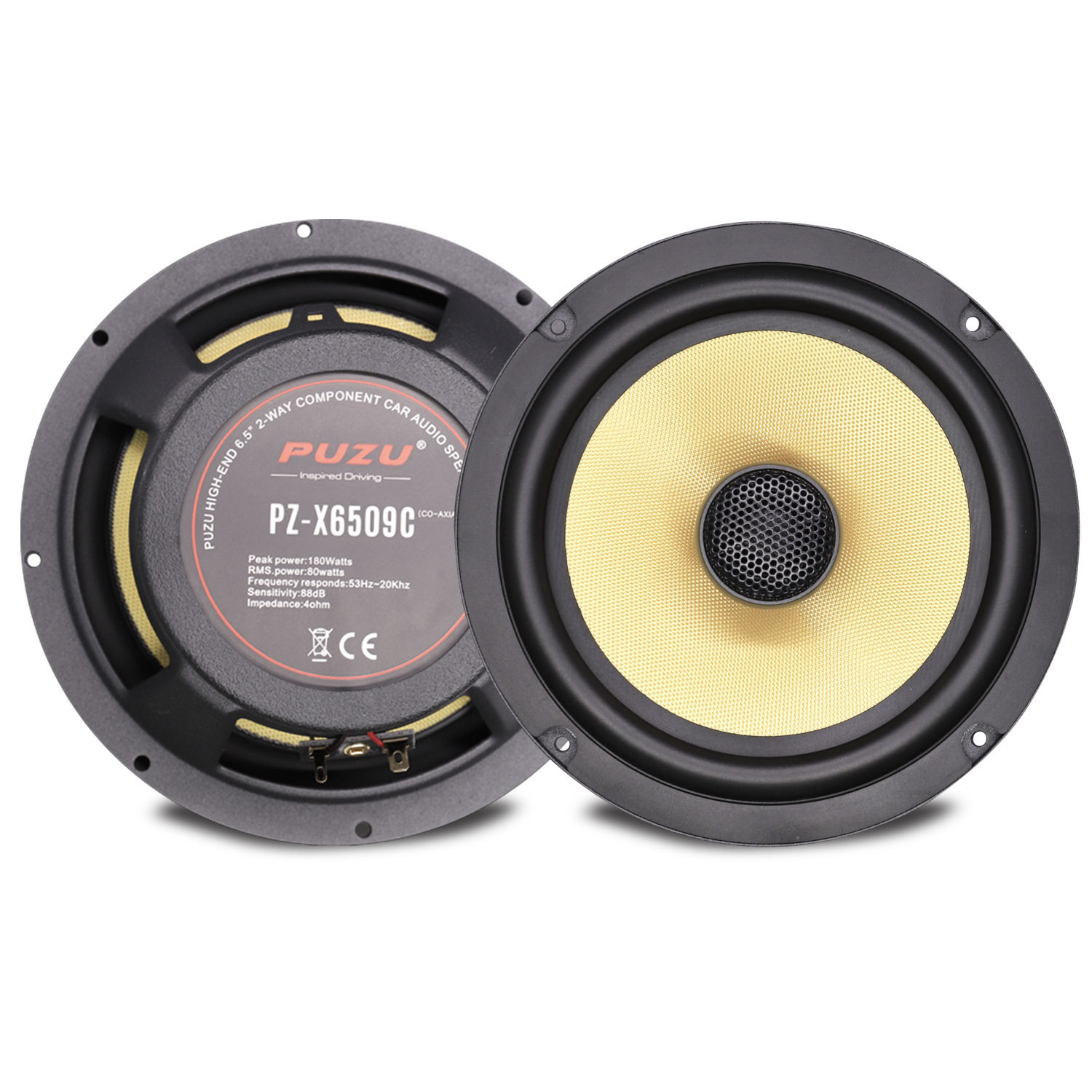 PUZU PZ-6509C Co-axial Car aud - огляд і ціна Home Cinema Audio System