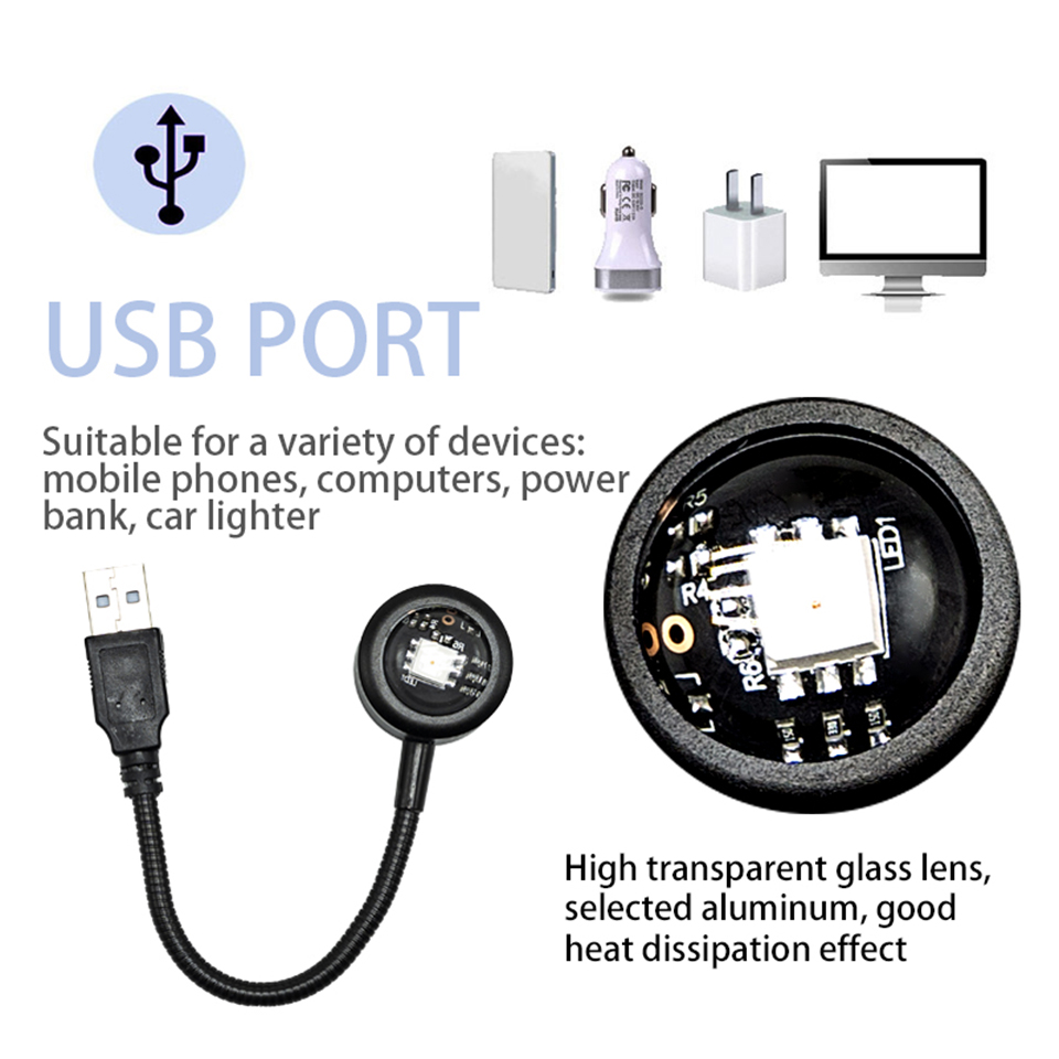 USB LED Sunset Lamp Projector  - огляд і ціна Home Cinema Led Projector