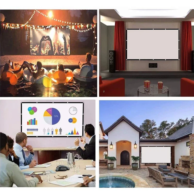 Yovanxer Portable Screen for P - огляд і ціна Home Cinema Blanc