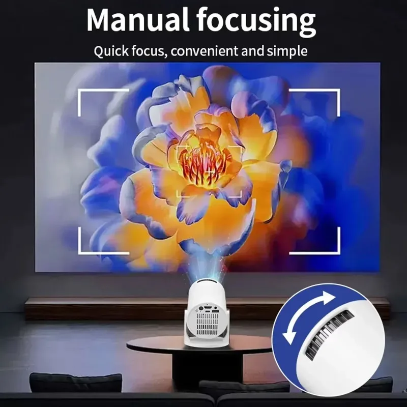 New  Mini HY300  Projector 4K  - огляд і ціна Home Cinema Mini