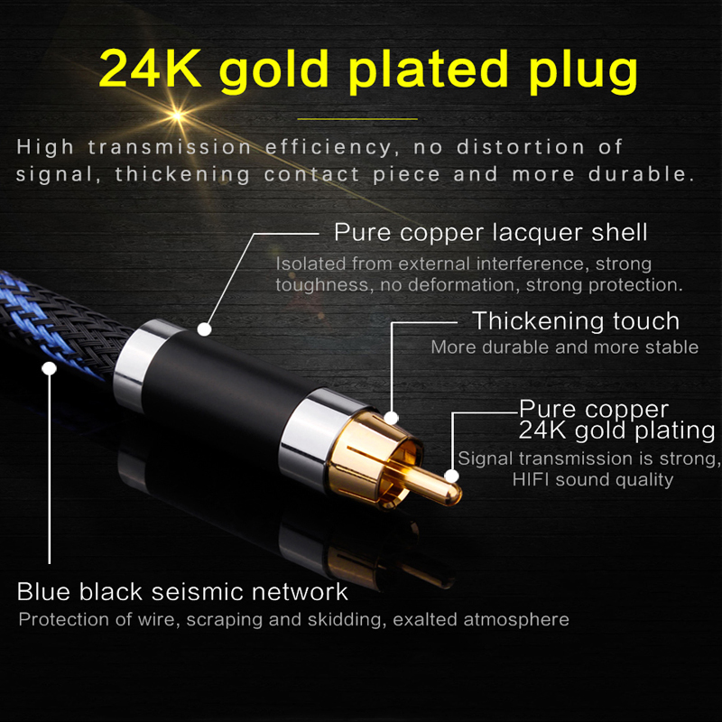 Hi-End DAC 75ohm Rca to Rca Ma - огляд і ціна Home Cinema Subwoofer