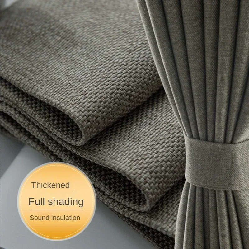 Cotton Linen High Blackout Cur - огляд і ціна Blackout Curtain Thick