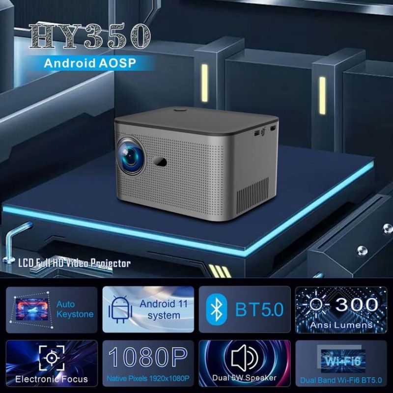 ApexTPHY350 Smart Projector 4K - огляд і ціна Home Cinema Quad