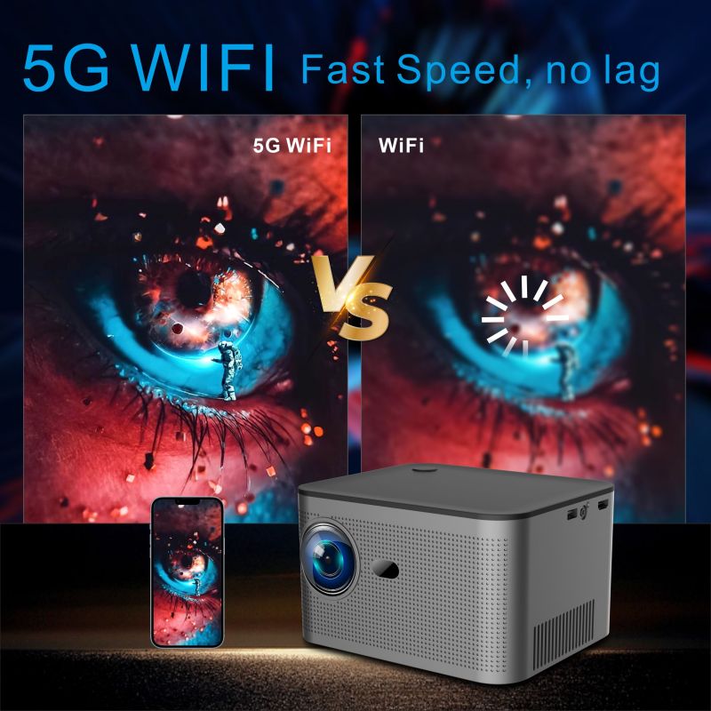 ApexTPHY350 Smart Projector 4K - огляд і ціна Home Cinema Quad
