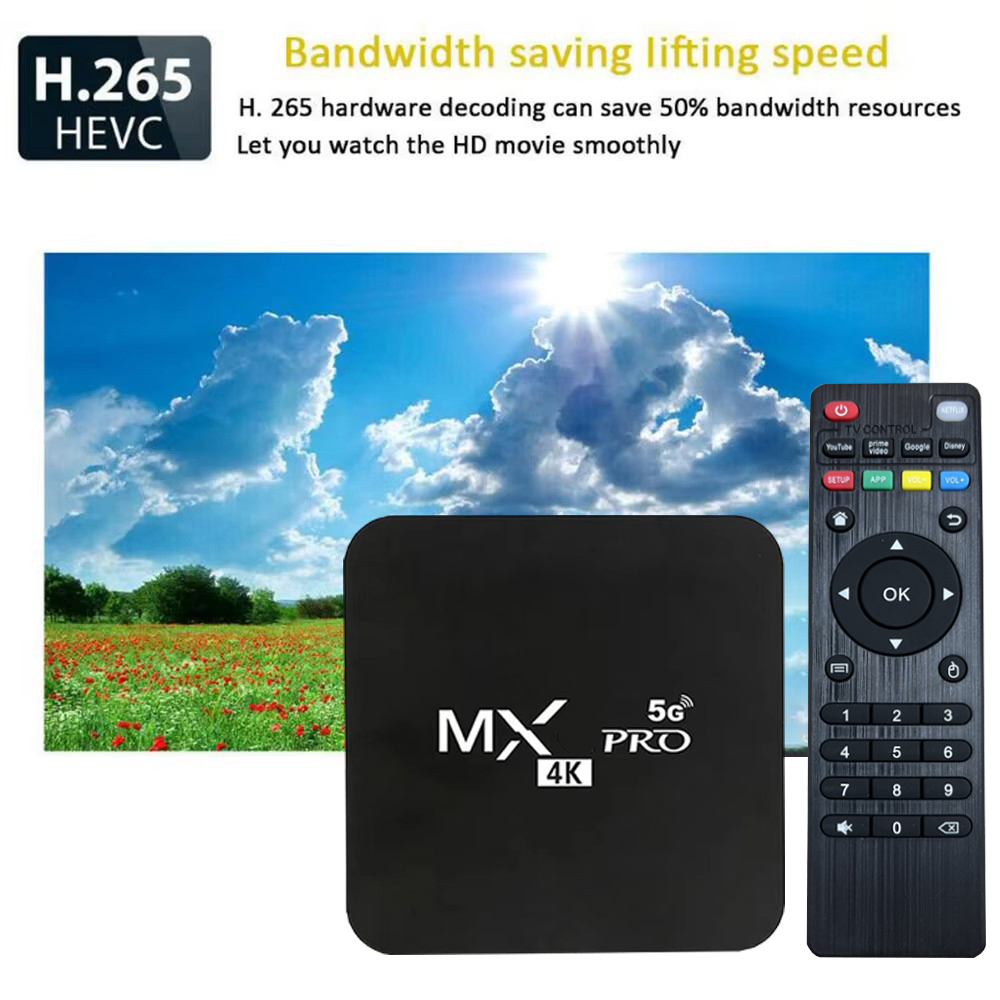 MX-Pro Smart TV Box 4K HD Andr - огляд і ціна Home Cinema Dolby Atmos