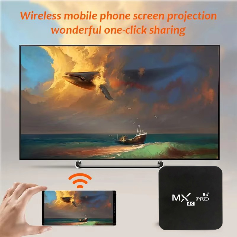 MX-Pro Smart TV Box 4K HD Andr - огляд і ціна Home Cinema Dolby Atmos