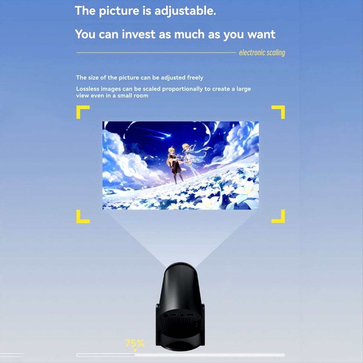 NEW 1080P Projector for Androi - огляд і ціна Home Cinema Quad