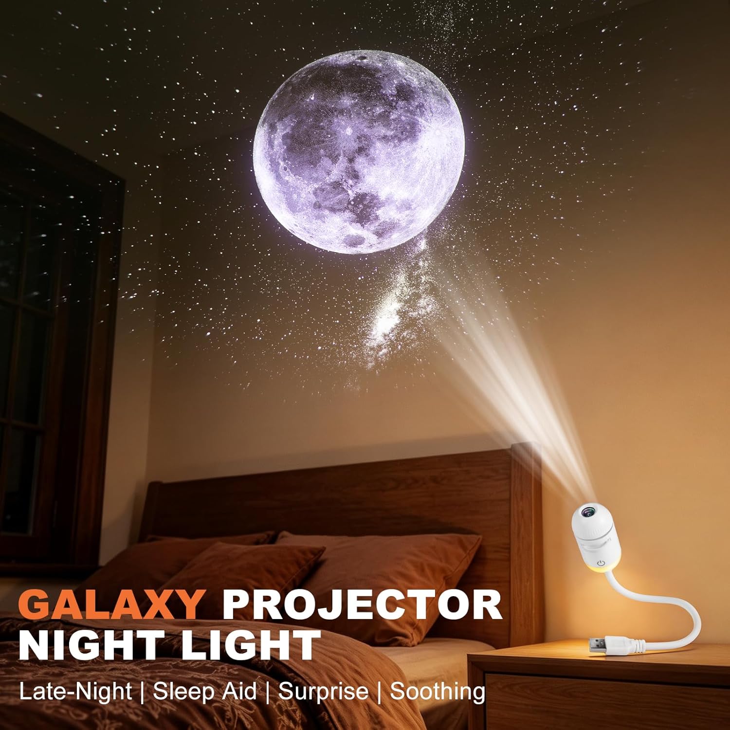 Galaxy Projector Night Light,  - огляд і ціна Home Cinema Led Projector