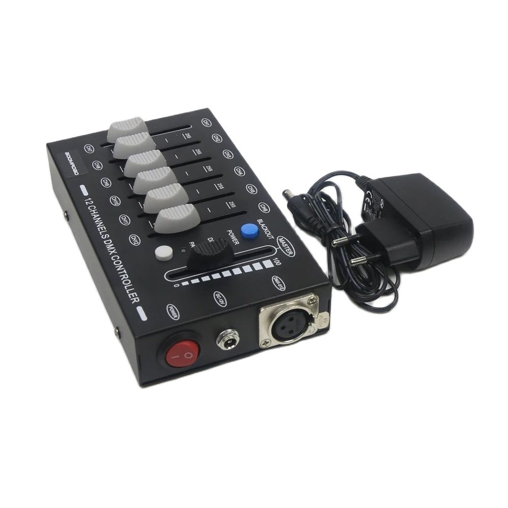 12CH Stage Light Effect DMX Co - огляд і ціна Home Cinema Led Projector