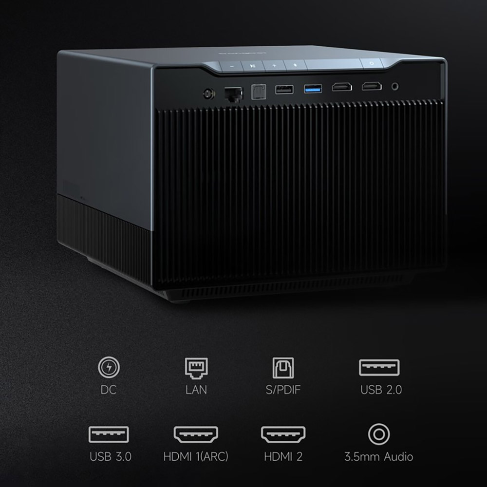 F6 Projector 4K Max 8K 4 LED S - огляд і ціна Home Cinema Led Projector