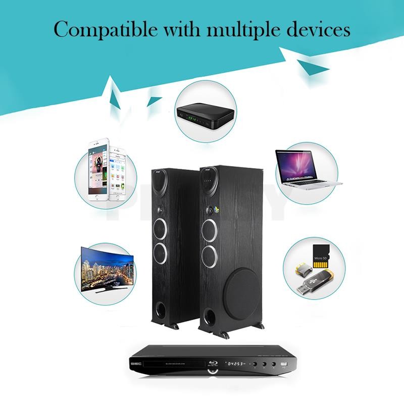 10 Inch Active Sound Box 200W  - огляд і ціна Home Cinema With Wireless Rear Speakers