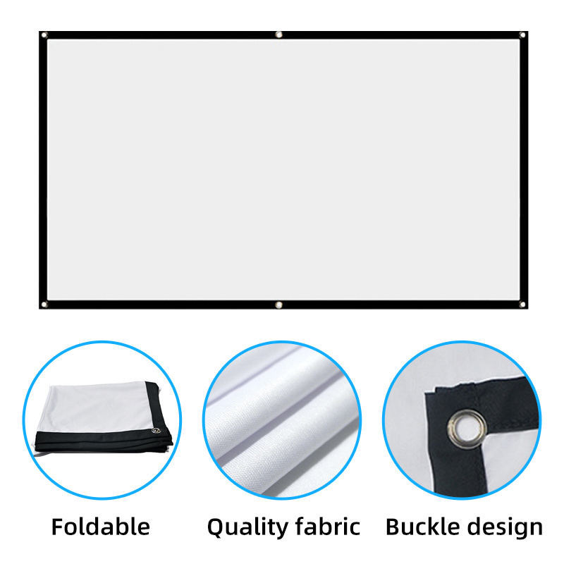 16:9 Compact Lightweight Folda - огляд і ціна Home Cinema Blanc
