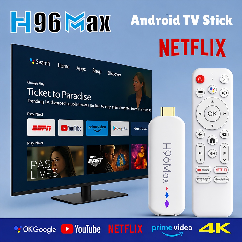 H96 Max TV Dongle Amlogic S905 - огляд і ціна Home Cinema Quad