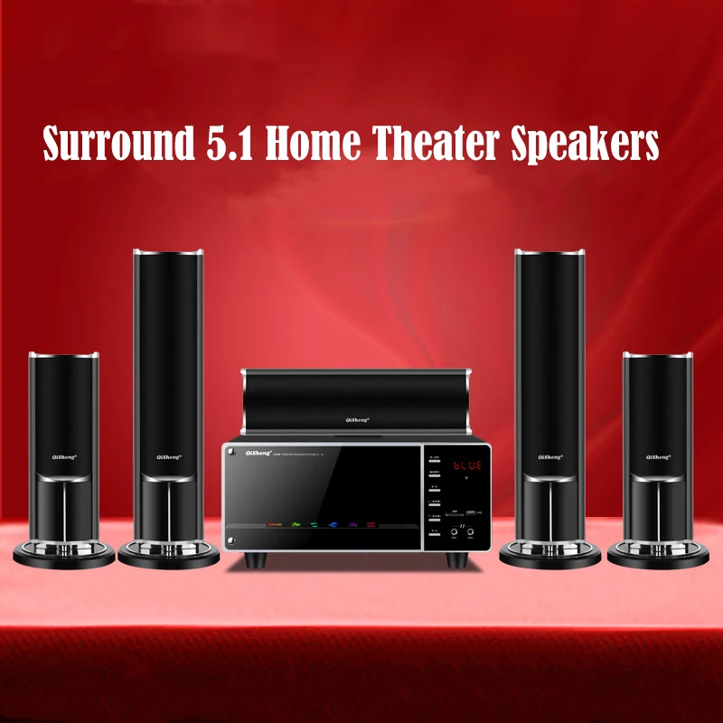 1000W high-power  caixa de som - огляд і ціна Home Cinema With Wireless Rear Speakers