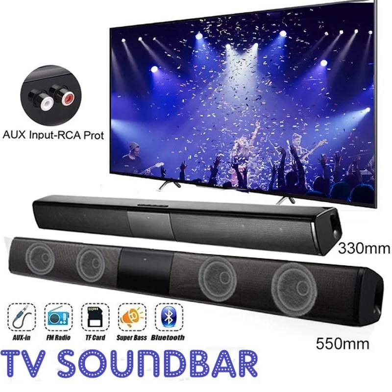 40W High Power Soundbar for TV - огляд і ціна Home Cinema With Wireless Rear Speakers