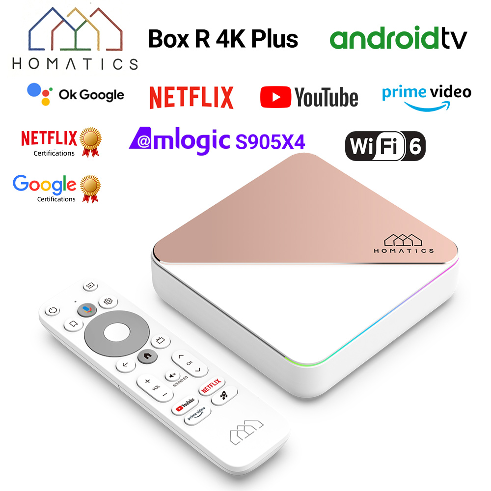 HOMATICS Box R 4K Plus TV Box  - огляд і ціна Home Cinema Dolby Atmos