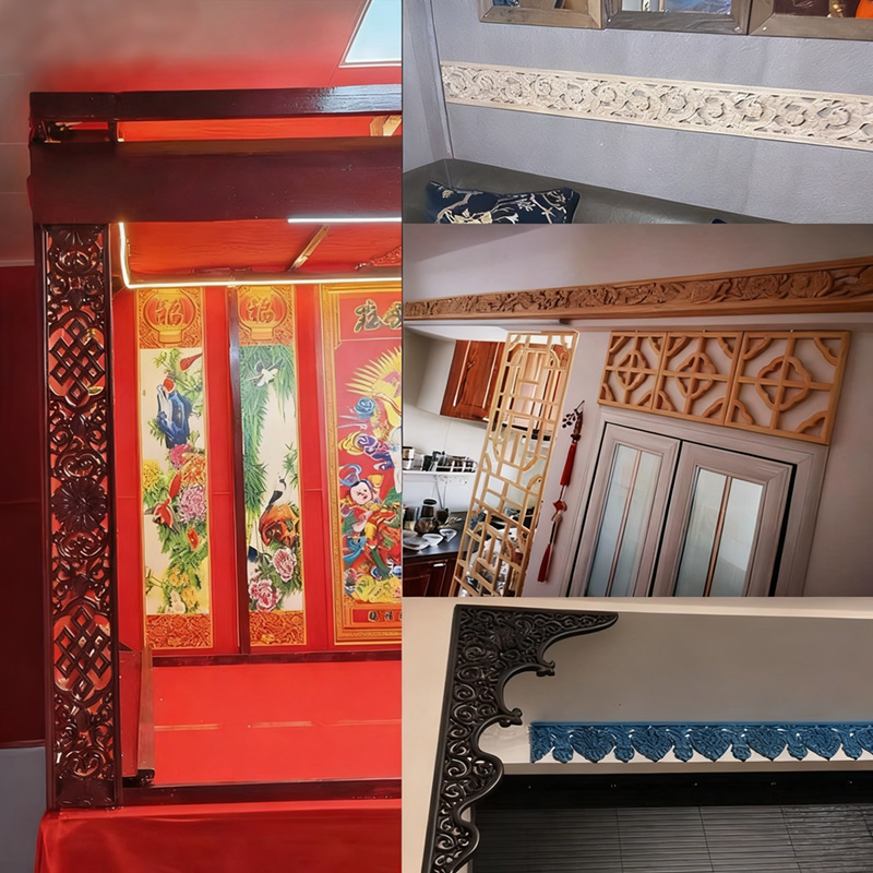 Decorative Wood Molding Wood C - огляд і ціна Home Cinema Wall