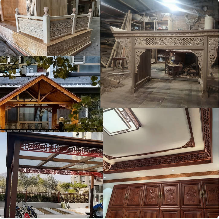Decorative Wood Molding Wood C - огляд і ціна Home Cinema Wall