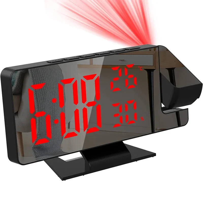 LED Digital Alarm Clock Projec - огляд і ціна Home Cinema Led Projector