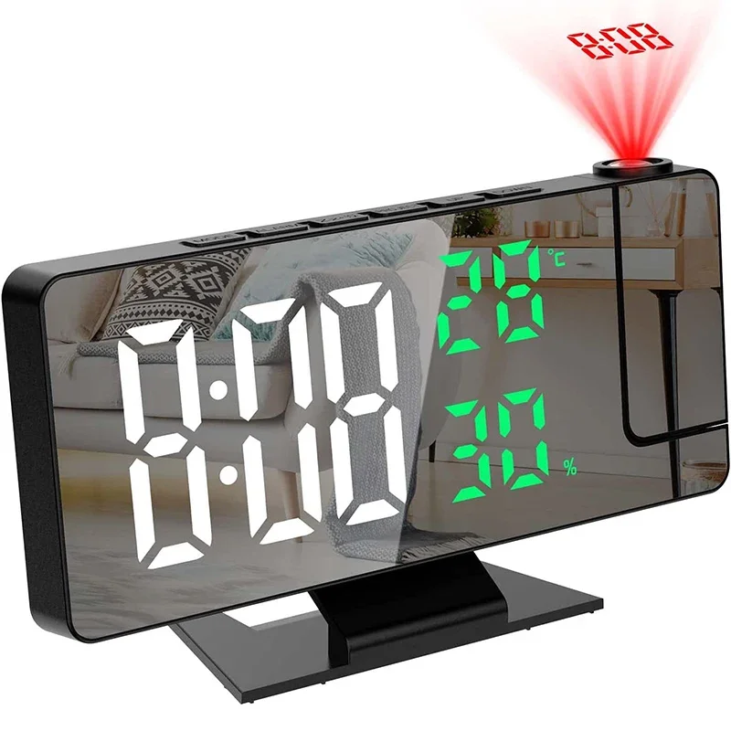 LED Digital Alarm Clock Projec - огляд і ціна Home Cinema Led Projector