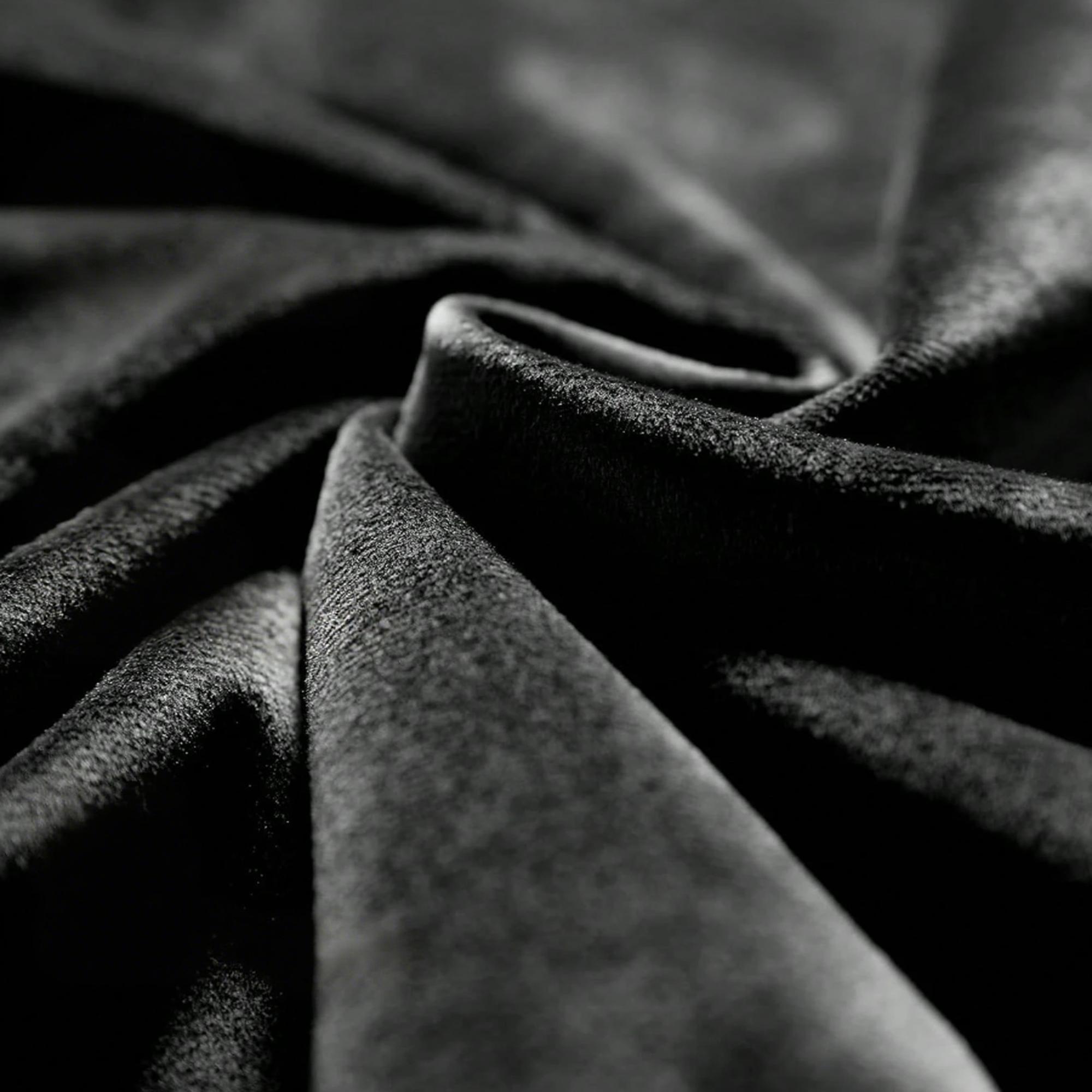 1pc Black Velvet Blackout Curt - огляд і ціна Blackout Curtain Thick